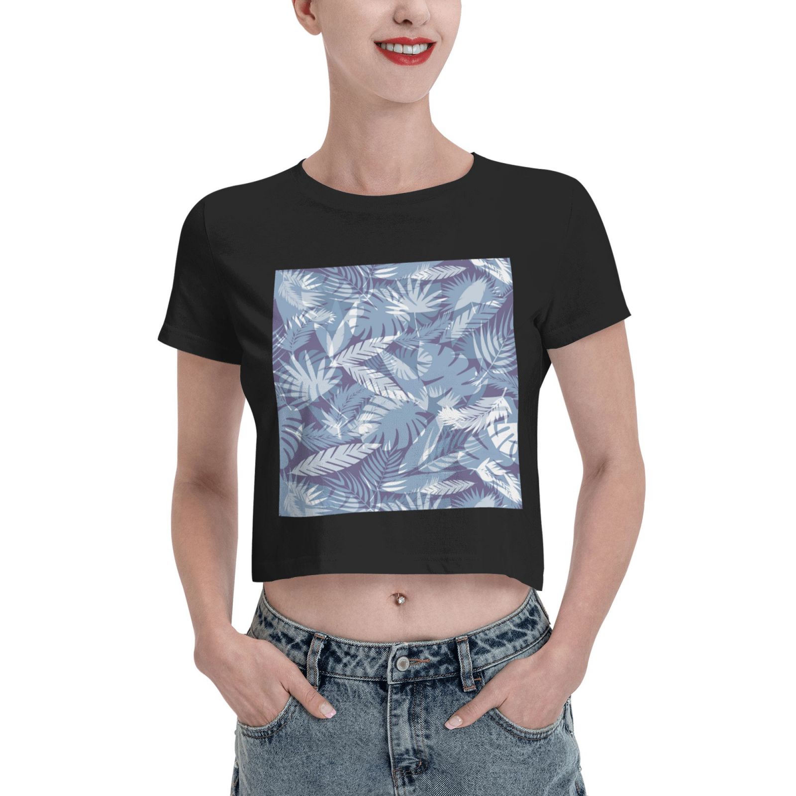 Leak Navel T-shirt