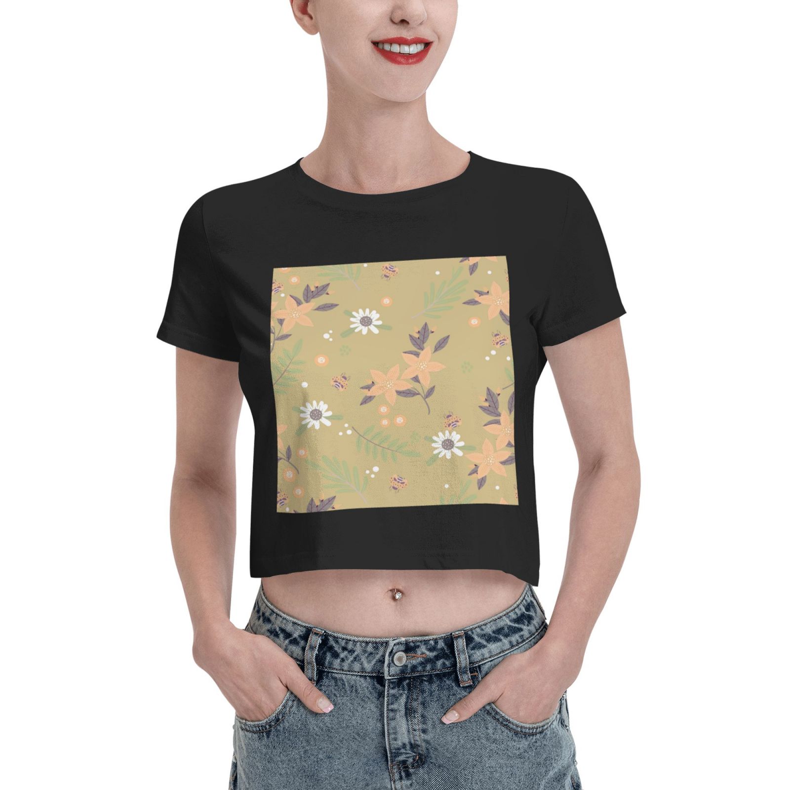 Leak Navel T-shirt