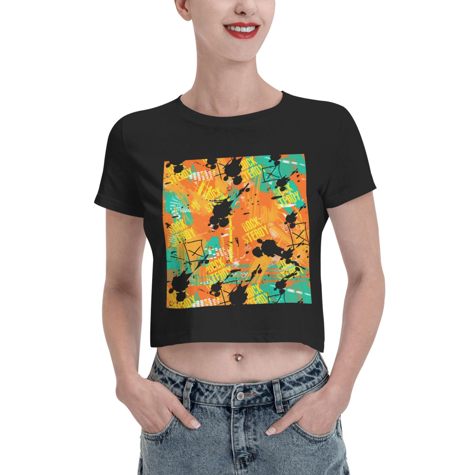 Leak Navel T-shirt