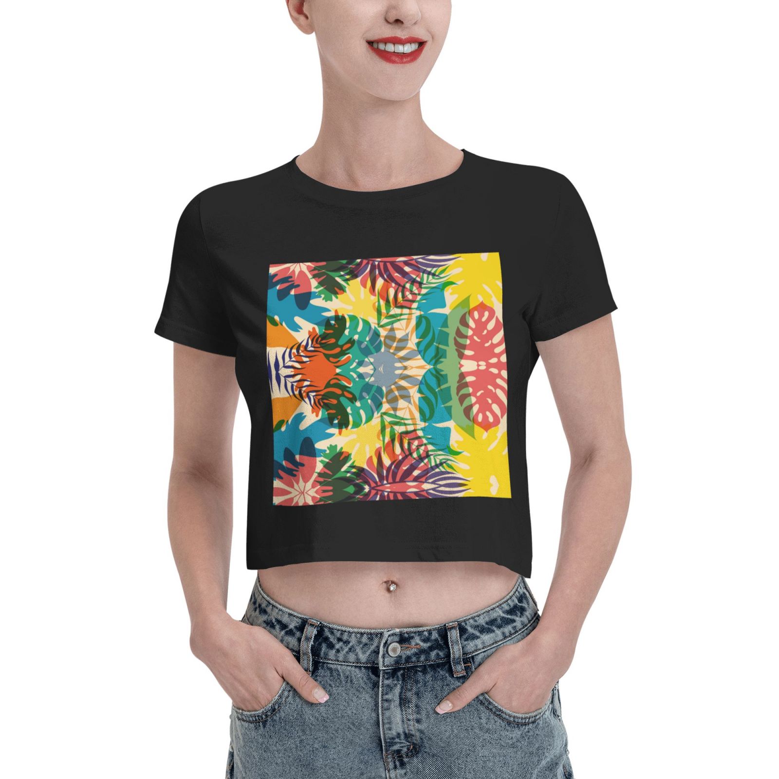 Leak Navel T-shirt